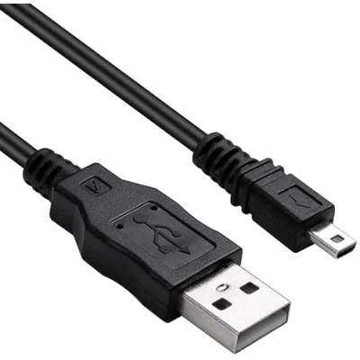 Immagine di Cavo USB di ricambio compatibile con Panasonic Lumix DMC TZ60 e TZ61