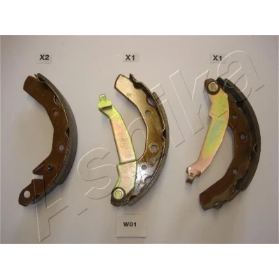 Immagine di ASHIKA 55 W0 001 Ganasce Freno Assale posteriore 180mm 31mm CHEVROLET: Matiz, DAEWOO: Matiz I Hatchback