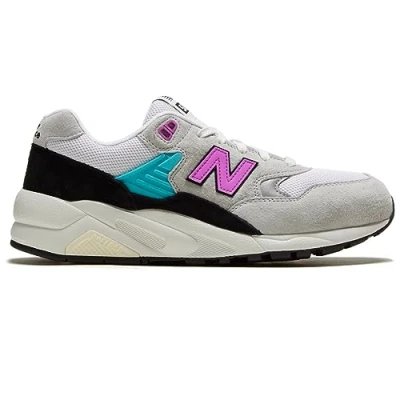 Immagine di New Balance 580 Unisex Sneakers basse multicoloured/lilac, Taglia: 37.5, Multi coloured/lilac Pelle e tessuto