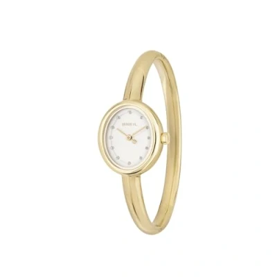 Immagine di Breil Orologio DONNA HOOP quadrante MONO COLORE ARGENTO movimento SOLO TEMPO 2 LANCETTE QUARZO e BRACCIALE ACCIAIO ORO TW2055