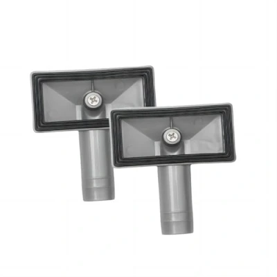 Immagine di SopimusZ 2 pezzi testa di troppopieno lavabo interfaccia rettangolare, 75 x 40 mm