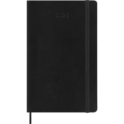 Immagine di Moleskine Weekly Planner, Agenda Settimanale 2026 12 Mesi Con Spazio Per Note, Copertina Morbida e Chiusura Elastica, Formato Large 13x21, Colore Nero