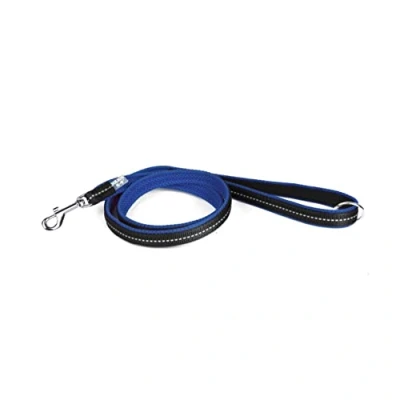 Immagine di Julius K9, Guinzaglio IDC Powair, Taglia: 1,2 m con maniglia e moschettone piccolo, Blu