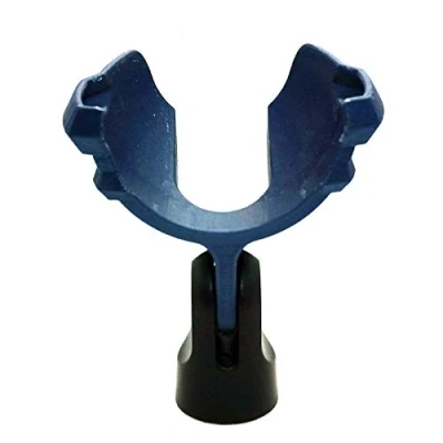 Immagine di Clip di munizioni JT 30 Supporto per microfono a proiettile Hohner Blues Blaster, Astatic e altri microfoni armonici simili (blu perla)