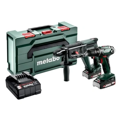 Immagine di Metabo Combo Set 2.3.2 18 V macchine a batteria (set di in metaBOX 165 L, BS + KH LTX 24) # 685216500