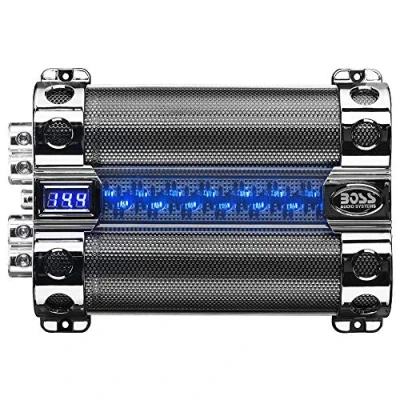 Immagine di 1 condensatore compatibile con BOSS AUDIO SYSTEMS CAP18 CAP 18 ibrido farad impianti fino a 18000 watt rms capacitor voltometro digitale, pezzo