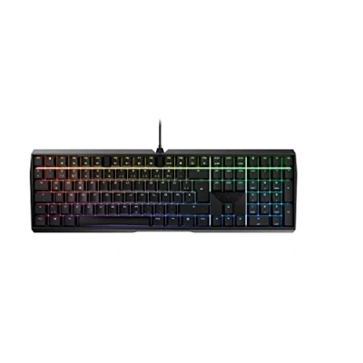 Immagine di CHERRY MX BOARD 3.0 S, Tastiera Gaming con Filo Illuminazione RGB, Layout per la Germania (QWERTZ), Interruttori SILENT RED, Nero