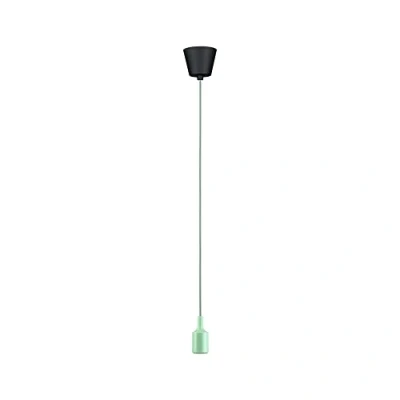 Immagine di Paulmann Neordic Ketil 78428 Lampada a sospensione E27 Verde chiaro, Nero