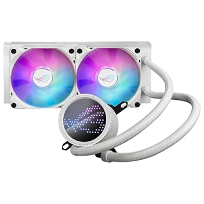 Immagine di Asus ROG Ryuo III 240 ARGB White Edition Dissipatore per CPU con ventola