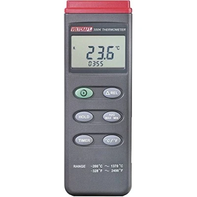 Immagine di VOLTCRAFT K201 Termometro 200 +1370 C Sensore tipo K