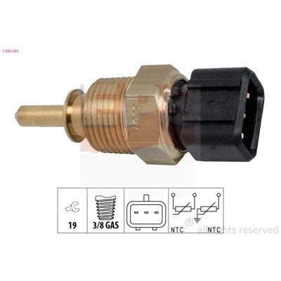 Immagine di EPS 1.830.367 Sensore Temperatura Refrigerante Made in Italy OE Equivalent KIA: SORENTO 1, Venga, CARENS 2, HYUNDAI: i10 I, H 1 / Starex MPV, Getz