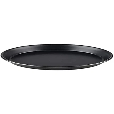 Immagine di APS piatto per pizza rotondo Ø 36/34,3 x 2,5 cm vassoio in blu, non rivestito, lunga durata, la cottura professionale della