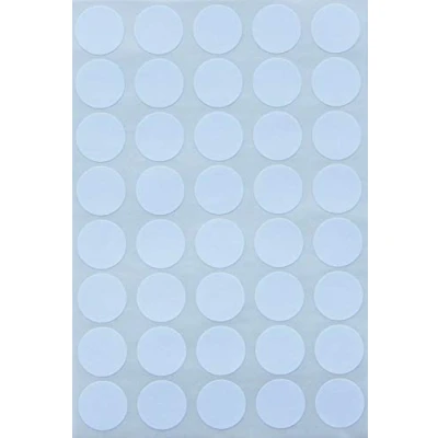 Immagine di Royal Green Bollini Adesivi Rotondi Multiuso Colore Bianco 19mm Etichette Colorate Scrivibili da 1,9 cm Confezione 600 Pezzi