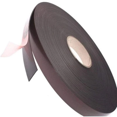 Immagine di A+B Nastro magnetico autoadesivo, tagliato su misura, polarità A e B, 2 m + m, magneti, autoadesive, strisce magnetiche sottili autoadesive