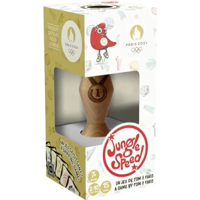 Immagine di Asmodee Jungle Speed: Olympic Games Paris 2024 Giochi Da tavolo di carte osservazione e velocità Dai 7 anni 2 a 10 giocatori Versione francese
