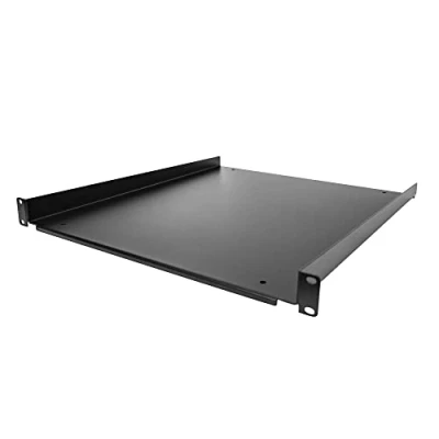 Immagine di StarTech.com Mensola Rack 19&quot; 1U, Ripiano per Armadio 19 Pollici Dispositivi e Apparecchiature di Rete non Installabili a Rack, Portata 25kg, Profondità Vassoio 30 cm, SHELF 1U 12 FIXED S