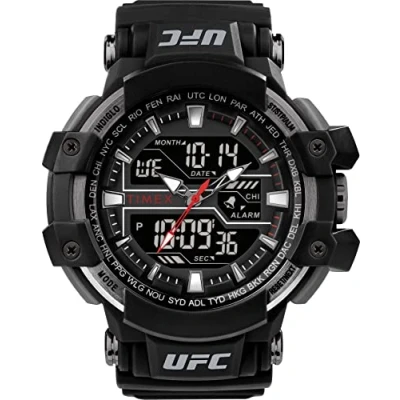 Immagine di Timex Orologio Analogico Digitale al Quarzo Uomo con Cinturino in Plastica TW5M51800