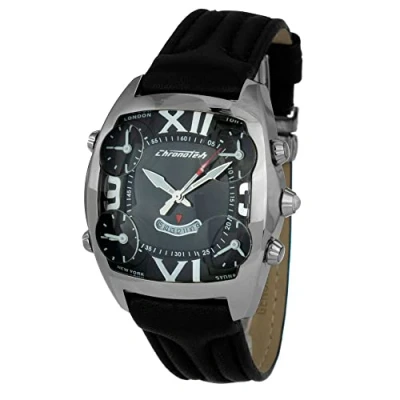 Immagine di Chronotech Orologio Analogico Quarzo Uomo con Cinturino in Pelle CT7677M 02