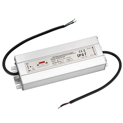 Immagine di Trasformatore LED 12V 80W 6.7A IP67 Impermeabile per Strisce e Lampadine Driver Alimentazione di Aggiornamento de 230 a DC