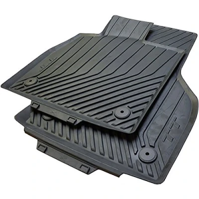 Immagine di Audi 8s1061501041 Tappetini in Gomma Anteriore Nero TT 2 Pezzi
