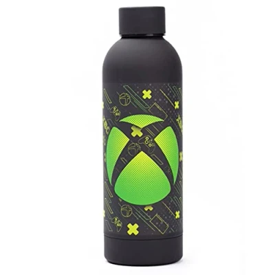 Immagine di Xbox Bottiglia d&#039;acqua Adulti Bambini 750ml gioco Game in acciaio inox Sport Taz One Size