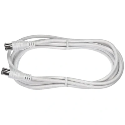 Immagine di Axing SAT Cavo [1x Spina quick a F 1x F] 1.50 m 85 dB Bianco