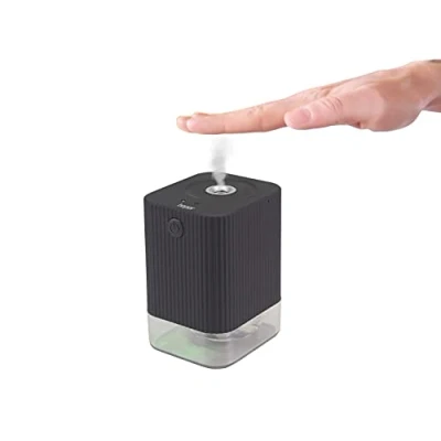 Immagine di Beper P201UTP011 Dispenser Nebulizzatore Disinfettante Mani e Oggetti, Capacità 120ml Contactless, Sensore Infrarossi, Batteria Ricaricabile, Cavo USB incluso, Nero