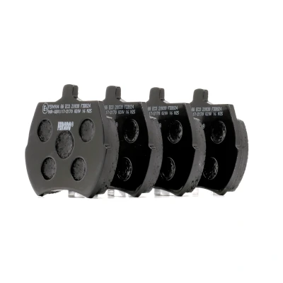 Immagine di FERODO PREMIER ECO FRICTION FDB824 Kit pastiglie freno Non predisposto per contatto segnalazione usura con accessori ROVER: Mini Hatchback