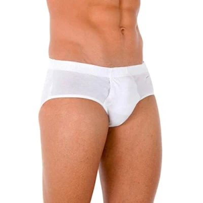 Immagine di ABANDERADO Los Esenciales Algodã3n Slip Uomo, Bianco, L (Taglia Produttore: 52)