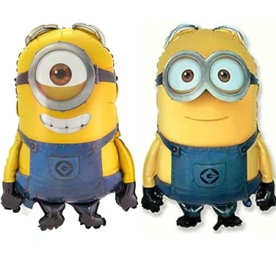 Immagine di Toyland Set di 2 30 &quot;Cattivissimo Me Minion Foil palloni Dave e Stuart (CS126 + CS141)