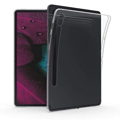 Immagine di kwmobile Custodia Protettiva Tablet Compatibile con Samsung Galaxy Tab S8 / S7 Cover Trasparente Morbida Silicone