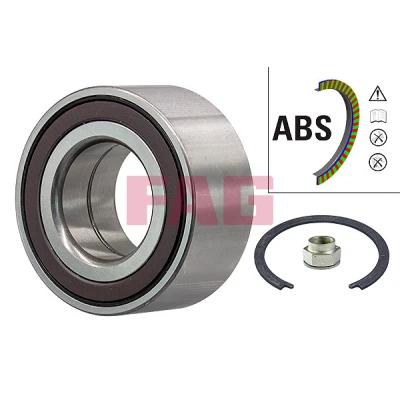 Immagine di FAG 713 6908 10 Kit cuscinetto ruota La foto corrisponde al volume di fornitura 82,50 FIAT: BRAVO 2, Stilo Multi Wagon, Hatchback