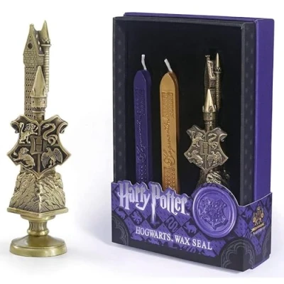 Immagine di NOBLE COLLECTION Sello lacre Hogwarts Harry Potter Does Not Apply Timbro, Multicolore, One Size, NN7085
