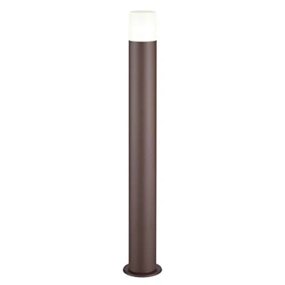 Immagine di Trio Leuchten 422260124 Lampada da esterni Hoosic, in alluminio color ruggine, acrilico bianco, non inclusa 1 x E27.