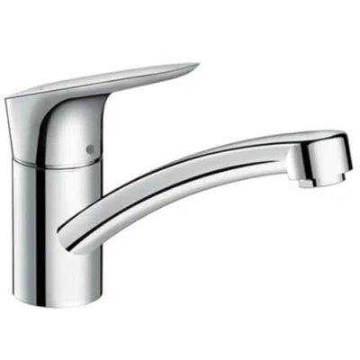 Immagine di hansgrohe Logis M31 Rubinetto da Cucina (1 Getto), Risparmio Idrico e Energetico, Miscelatore con Altezza Bocca 220 Mm, Monocomando Girevole, Cromo