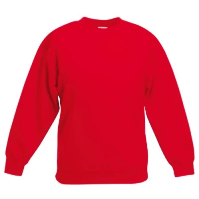 Immagine di Fruit of the Loom SS027B, Felpa da Ragazzi, Rosso (Rot Rot), 14 15 Anni (Taglia Produttore: 164)
