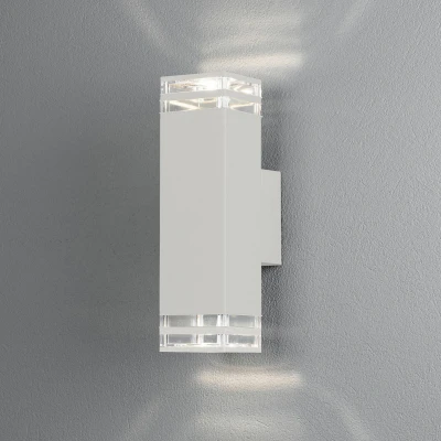 Immagine di Konstsmide Pollux 408 250 Lampada da parete per esterno LED (monocolore) GU10 14 W Bianco