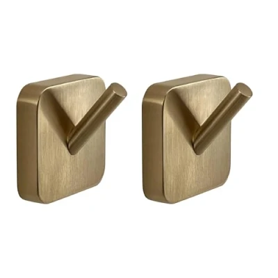 Immagine di Gedy Set 2 grucce Tonga Oro Opaco