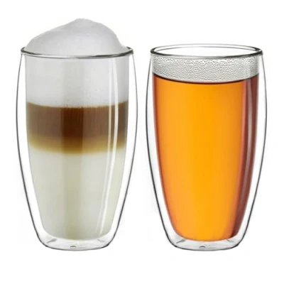 Immagine di Tazza thermos a doppia parete 250ml &quot;DG SH&quot;, adatta anche per mani piccole, bicchieri cappuccino, caffè, tè, latte Set 08: 2x Sh 2 pezzi (confezione da 1)