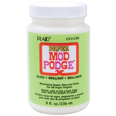 Immagine di MOD Podge 236 ml Paper Gloss Waterbase Sealer/Glue And Finish, Clear