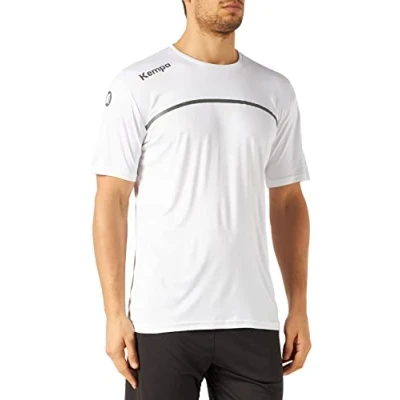 Immagine di Kempa Maglietta Emotion 2.0 Poly, Camicia Uomo, Bianco/Anthra, S