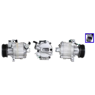 Immagine di ELSTOCK 51 1124 Compressore Aria Condizionata PAG 46 YF R134a, R1234yf