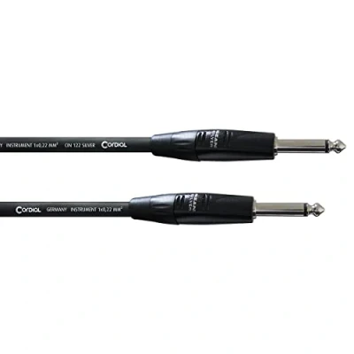 Immagine di Cordial CII 1,5 PP Cavo per chitarra e altri strumenti, da jack mono 6,3 mm a mm, lunghezza cm
