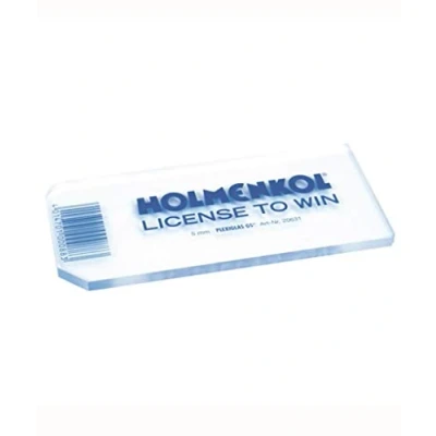 Immagine di Holmenkol 5mm Plastic Scraper Ski and snowboard maintenance tool