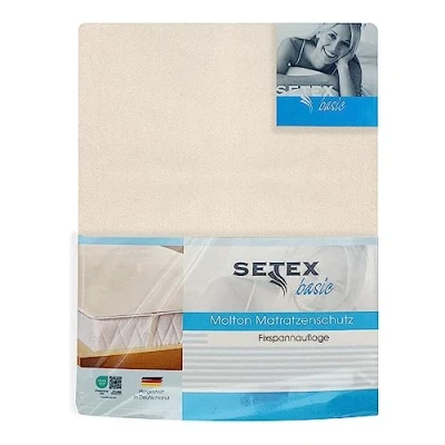 Immagine di Setex Molton Coprimaterasso con Elastico 120 x 200 cm Natura
