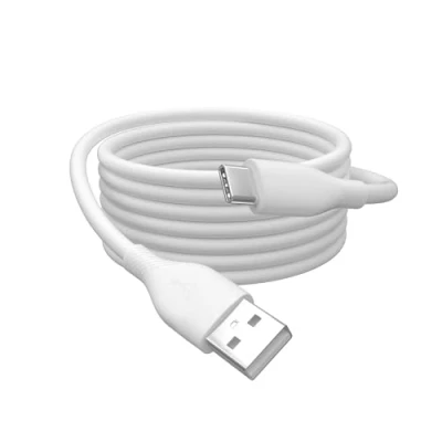 Immagine di Digitus Cavo USB 2.0 Spina A, C® 100 cm Bianco flessibile, altamente con USB, silicone, Eccellenti proprietà di invecchiamento,