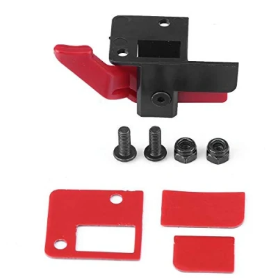 Immagine di Dilwe Interruttore ESC, di Accensione a Grilletto in Plastica per 4 1/10 Accessori Auto RC