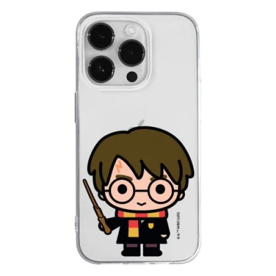 Immagine di Ert Group custodia per cellulare Apple Iphone 14 PRO originale e con licenza ufficiale Harry Potter, modello Potter 024 adattato alla forma dello smartphone, parzialmente trasparente
