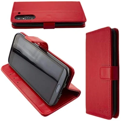 Immagine di caseroxx Custodia per Doro 8050/8050 Plus, Bookstyle Case protettiva book cover smartphone in colore rosso