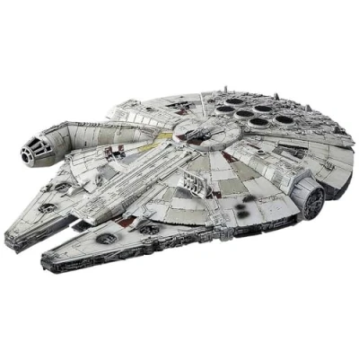 Immagine di Tescoma Revell 01211 Bandai Star Wars Millennium Falcon Kit Modello in Scala 1:144, Colore Non Verniciato